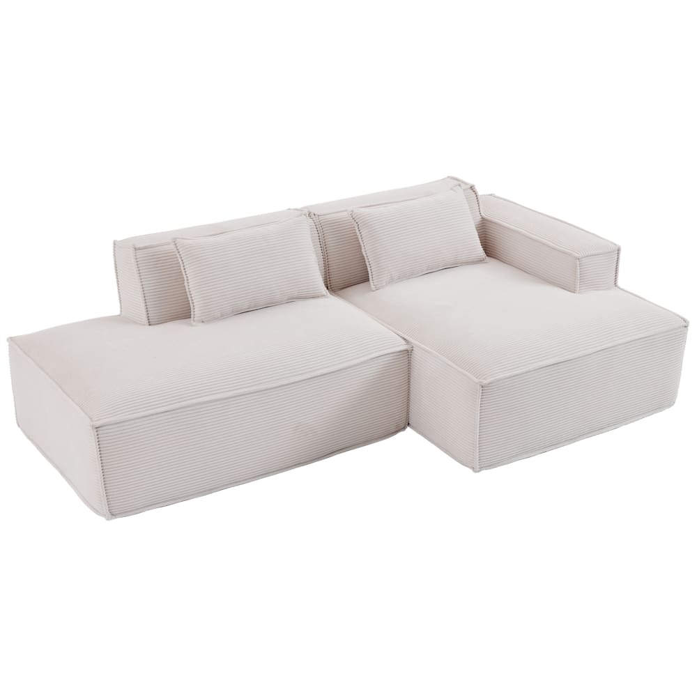 Canapé beige avec 2 - 235