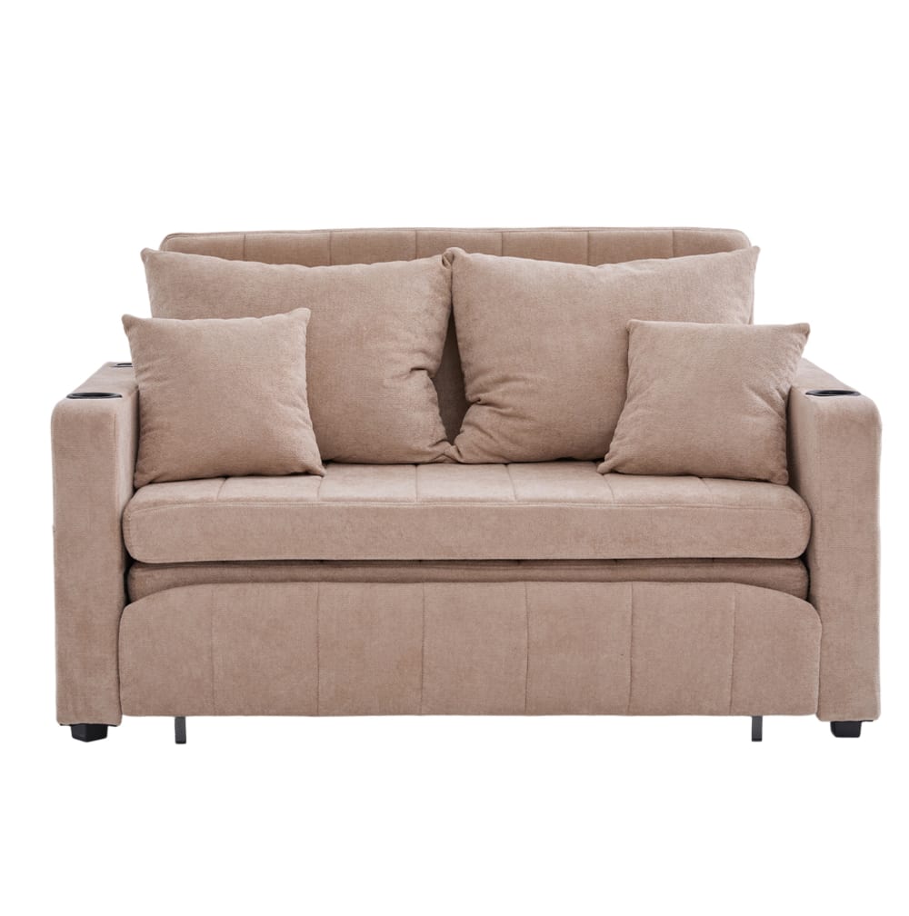 Canapé convertible en - kaki