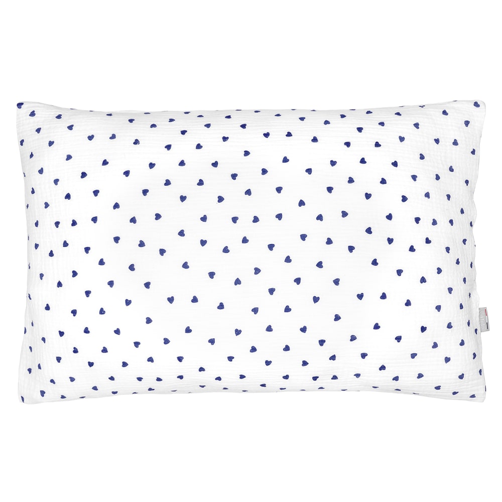 Sevira Kids Wendbarer baby-kissenbezug aus baumwolle style classic chic Blau Baby