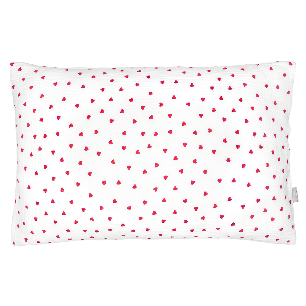 Sevira Kids Wendbarer baby-kissenbezug aus baumwolle style classic chic Rot Baby