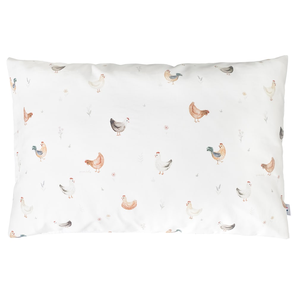 Sevira Kids Wendbarer baby-kissenbezug aus baumwolle style classic chic Beige Baby