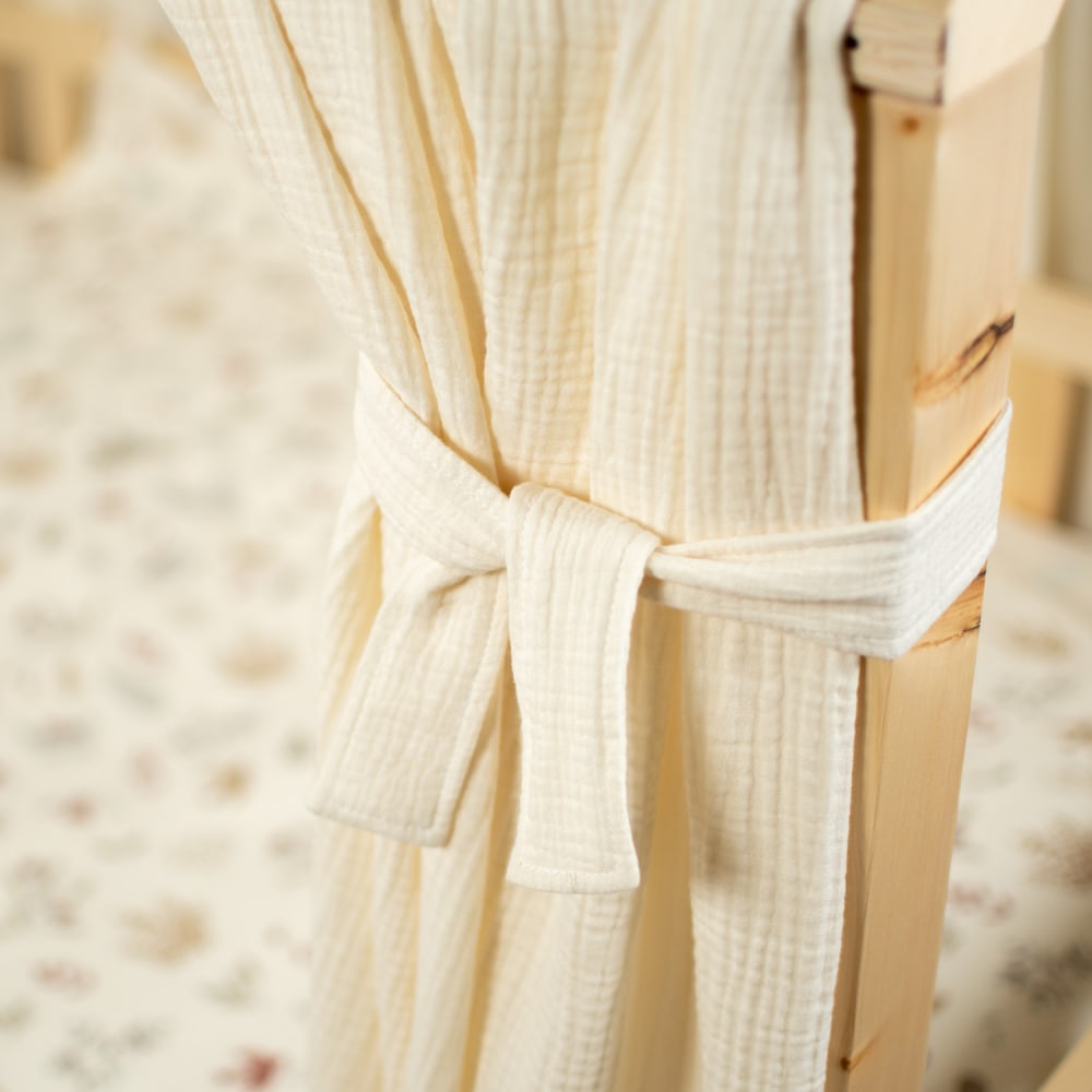 Bindebänder zum knoten für himmelbett aus baumwollgaze - Maisons