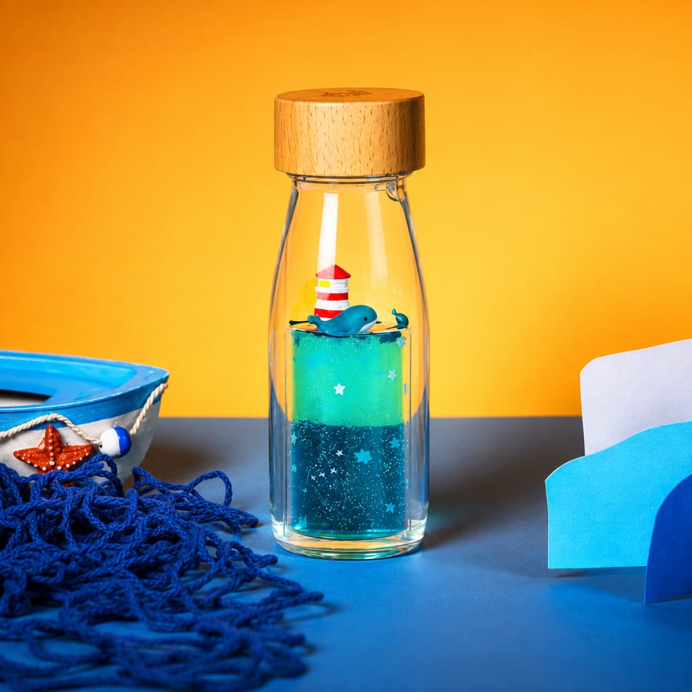 Babyspielzeug sinnesflasche move blau - Maisons Du Monde