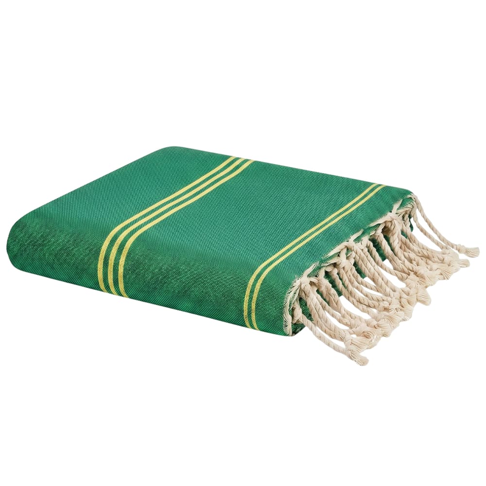 Fouta en coton recyclé menthe 100x200 cm Fouta en coton recyclé menthe 100x200 cm