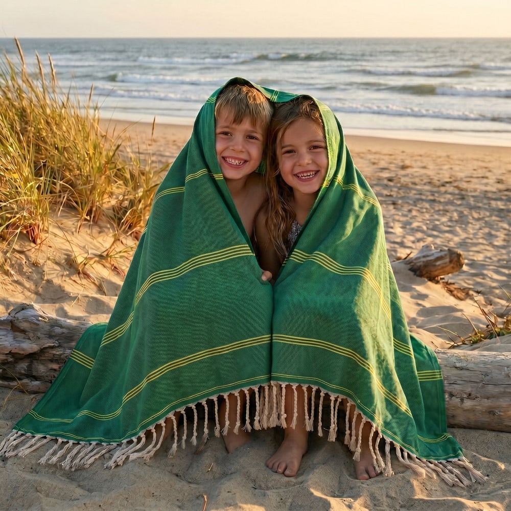 Fouta aus recycelter baumwolle - Maisons Du Monde