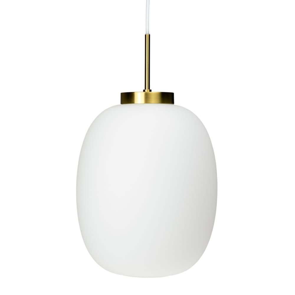 suspension en verre et - laiton