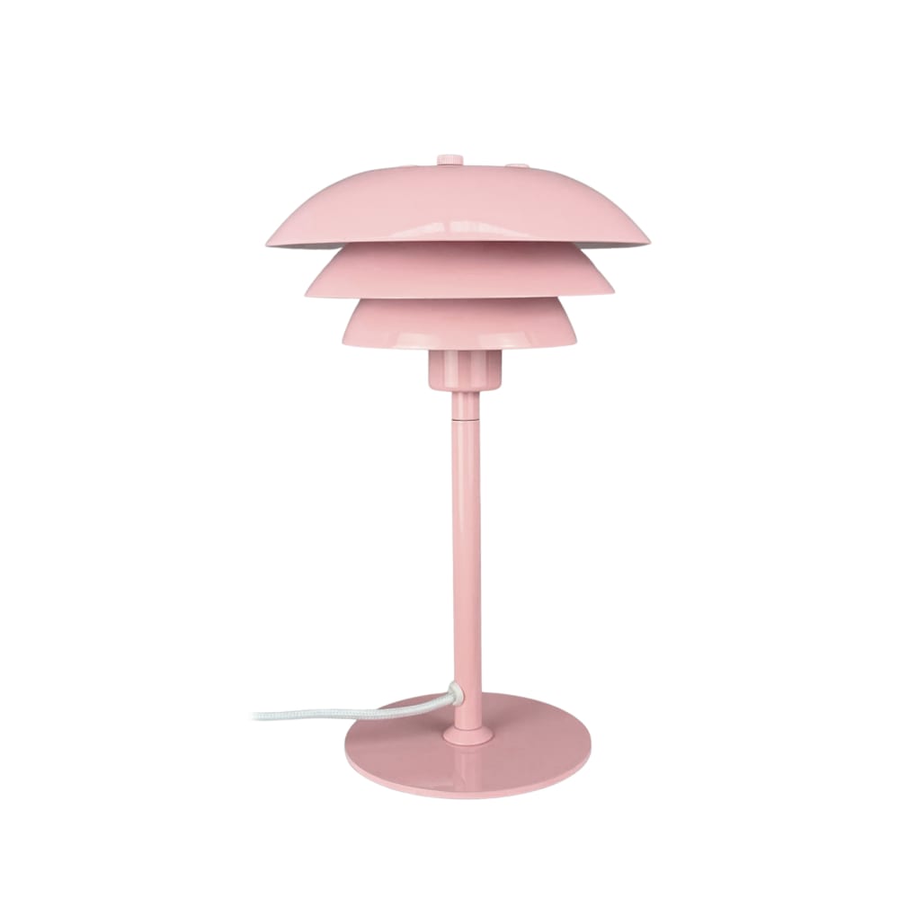 Lampe de table rose