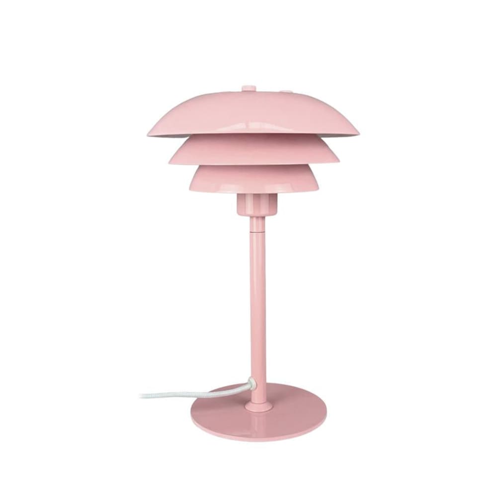 Dyberg Larsen Tischleuchte Rosa – Skandinavische Tischleuchte aus Metall style modern Rosa Metall