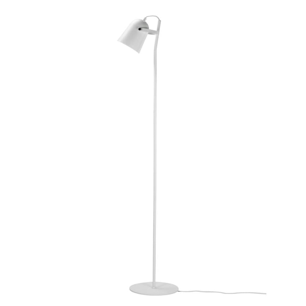 Stehleuchte aus Metall h 135 cm d 11,5 cm, mattweiß - Maisons Du