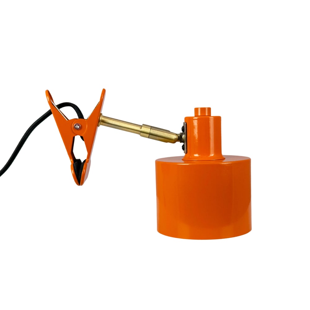 lampe pince en métal