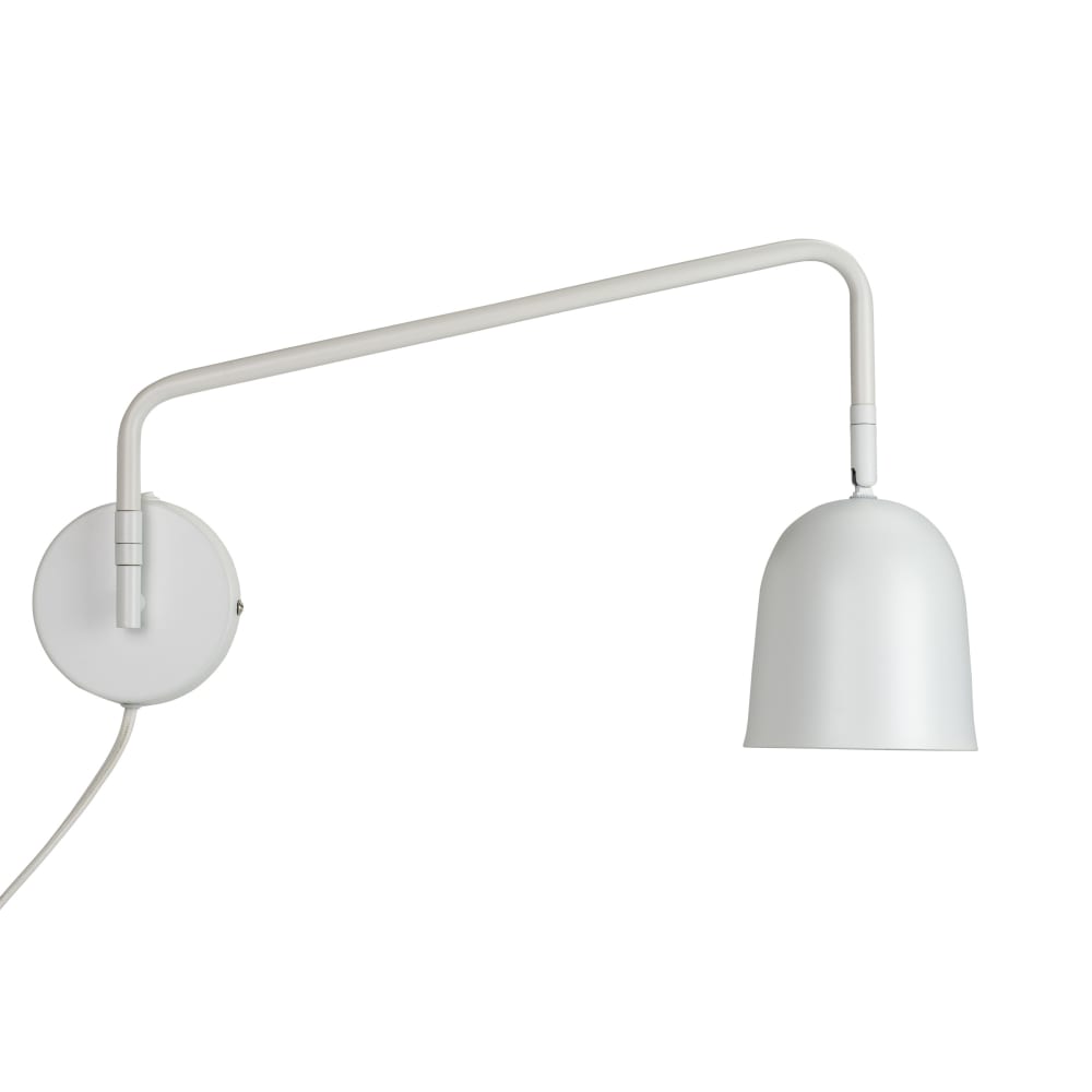 Applique en métal blanc - mat
