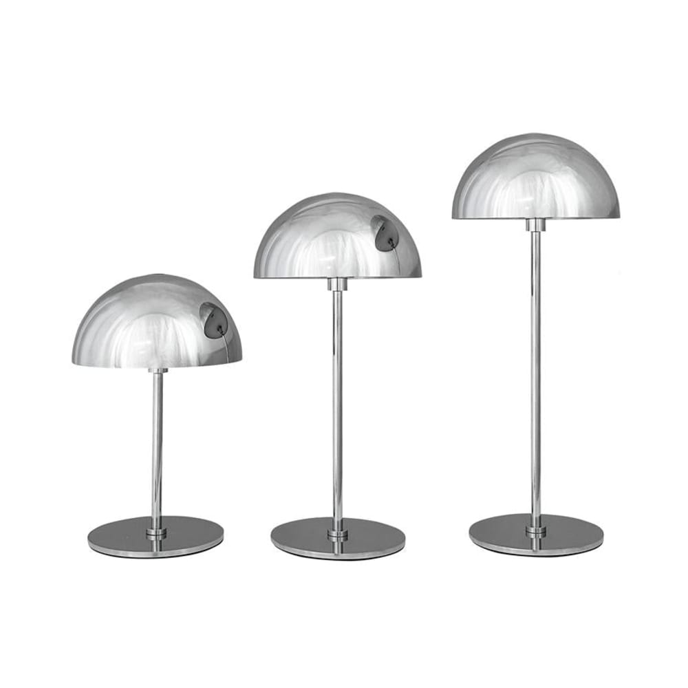 Tischlampen aufladbar 3er-Set H10cm, 15cm, 20cm, D10cm - Maisons
