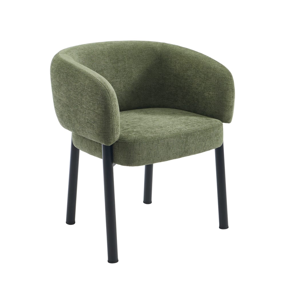 Fauteuil de table velours