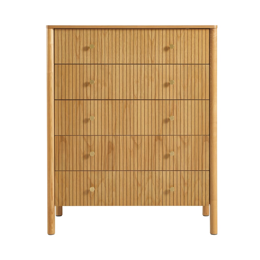commode placage chêne
