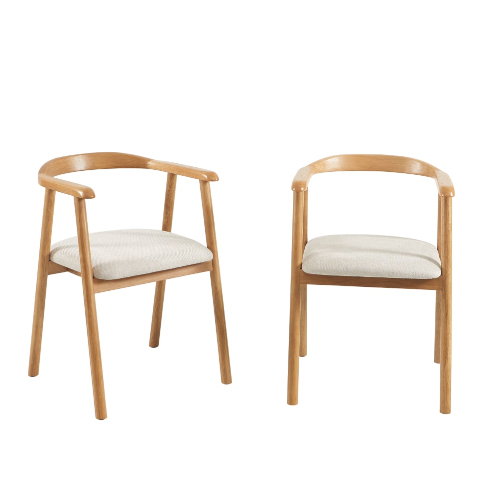 Lot de 4 chaises chêne