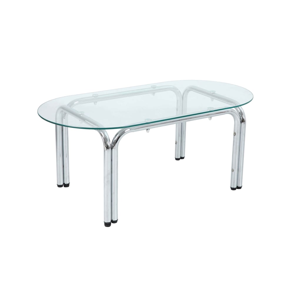 Table basse ovale en