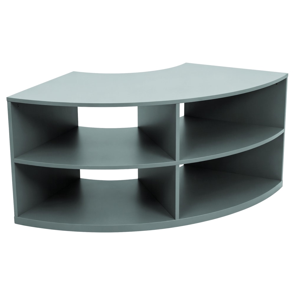 Meuble tv d'angle 120x59 cm vert foncé