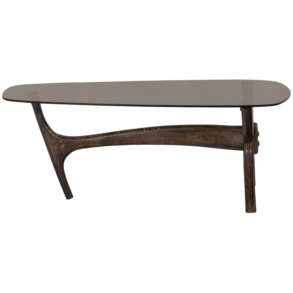 Table basse en bois et