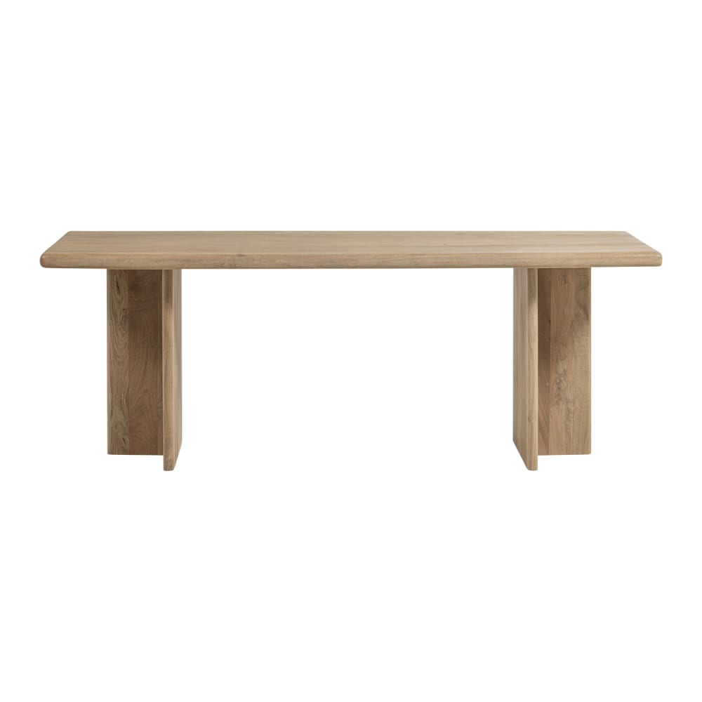 Table à manger en bois - personnes manguier