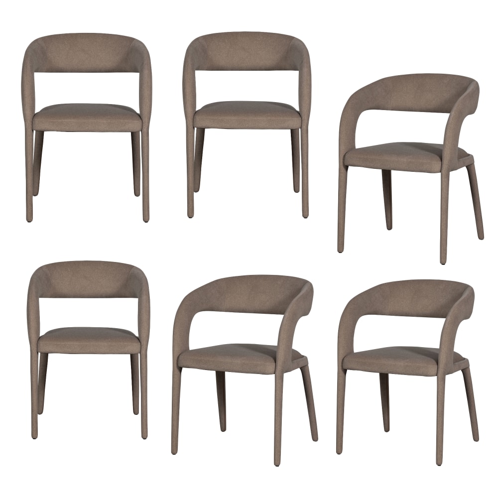 Lot 6 chaises salle