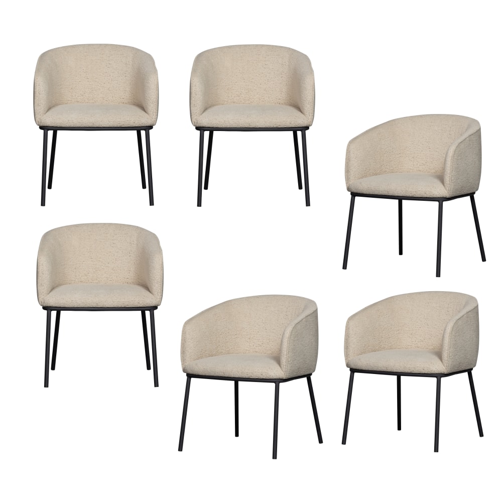 Lot de 6 fauteuils de