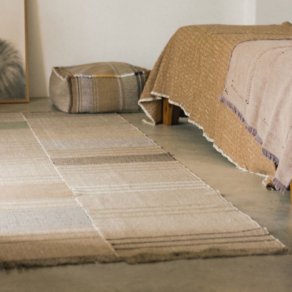 Tapis tissé à la main