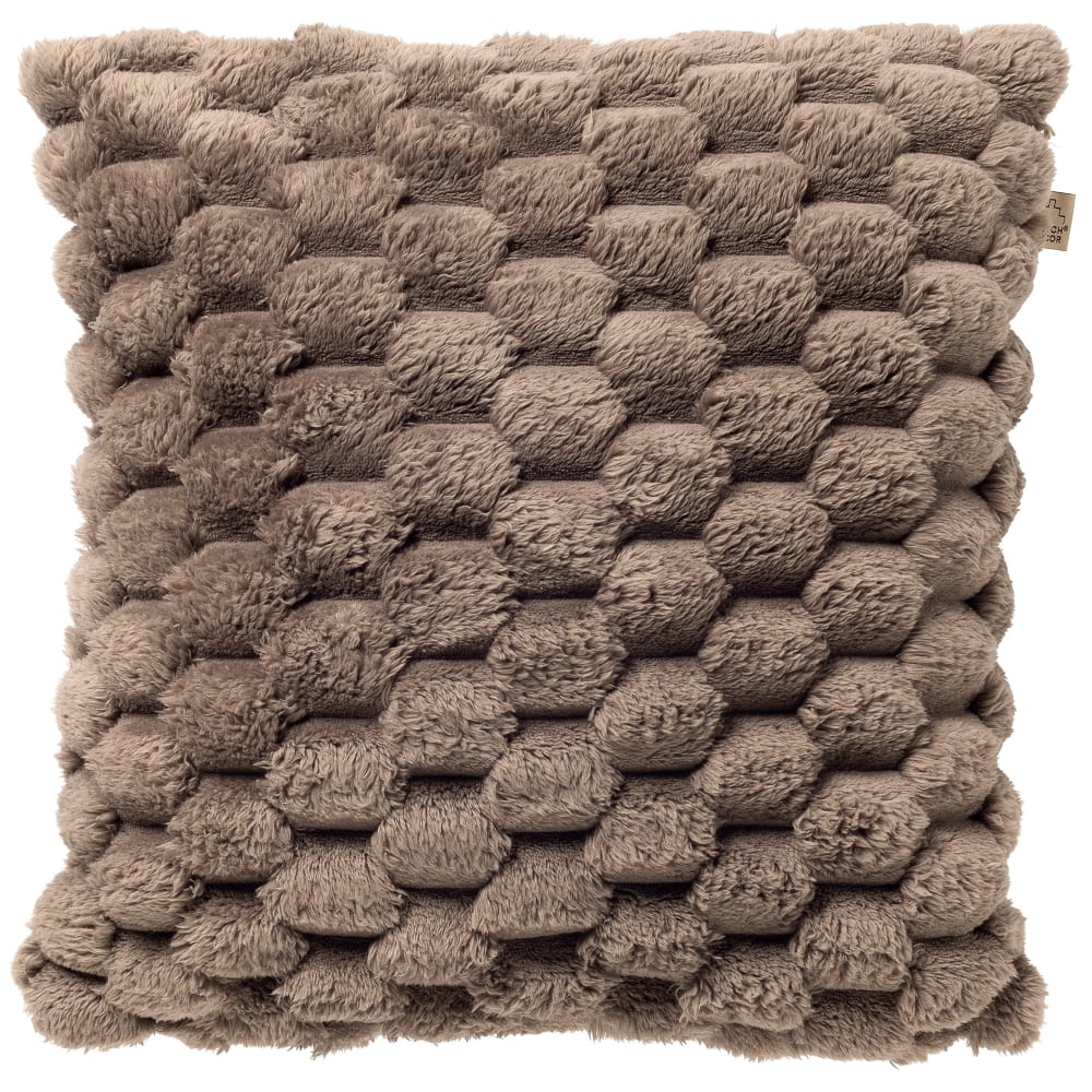 Coussin taupe 45x45 cm