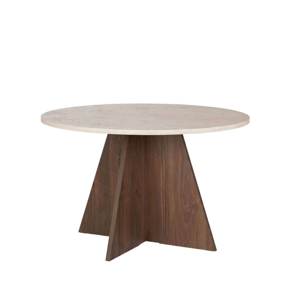 Table à manger 4 personnes - travertin