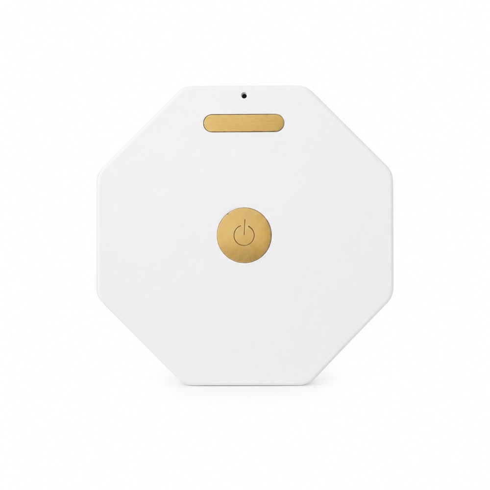 Lampe à poser en papier blanc — vue 4