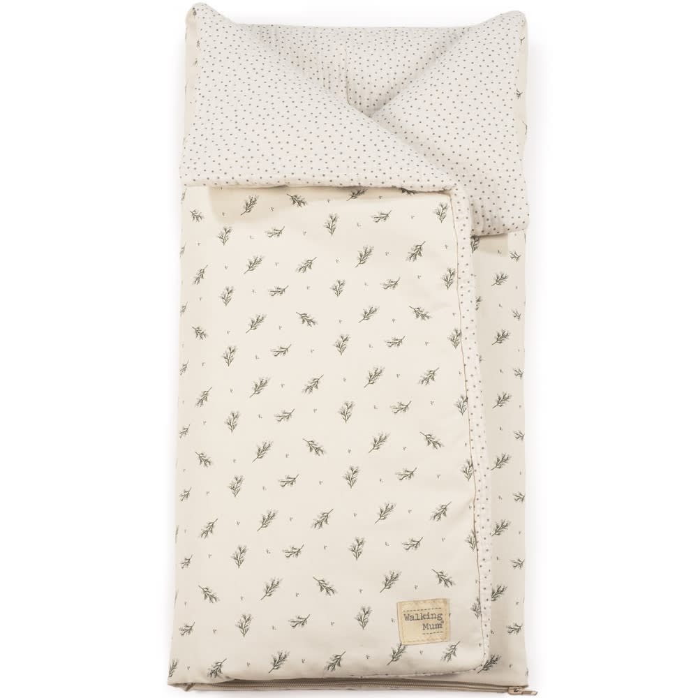 Walking mum Pucksack für baby aus baumwolle für die übergangszeit Beige Baby