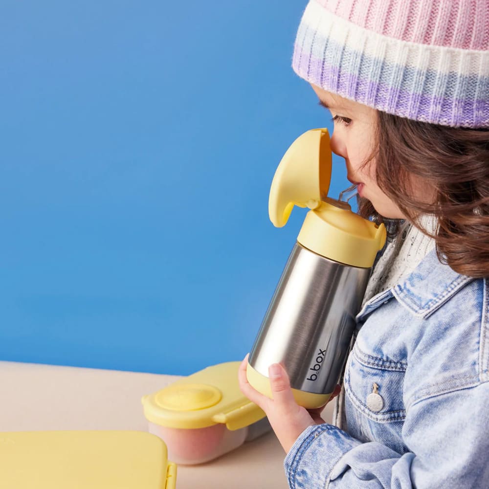 Isolierte kindertrinkflasche mit strohhalm - Maisons Du Monde