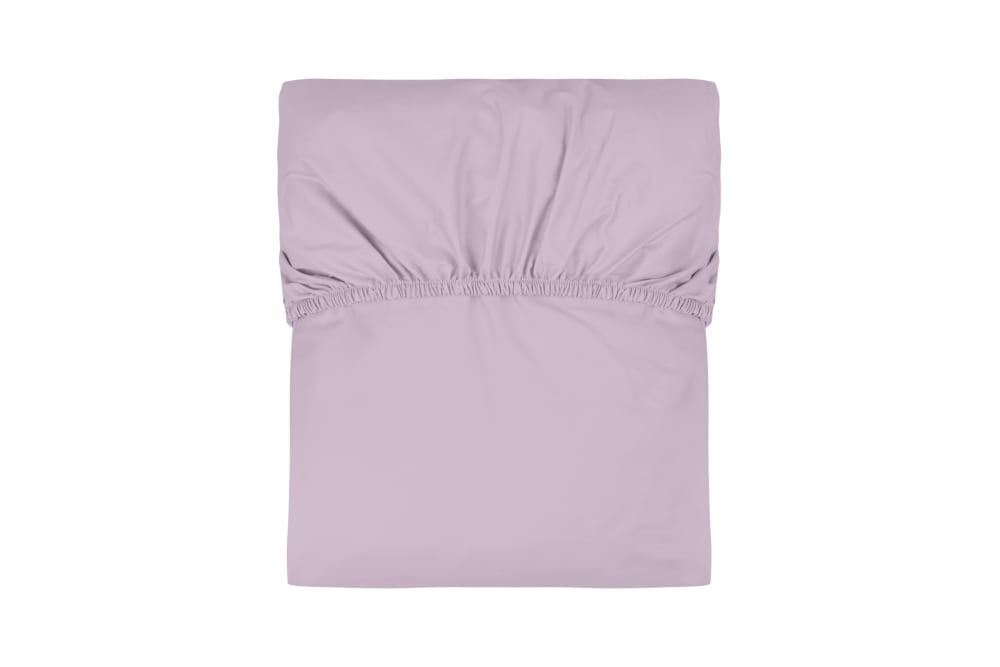 Noo.ma drap-housse 200x30 cm coton biologique lilas