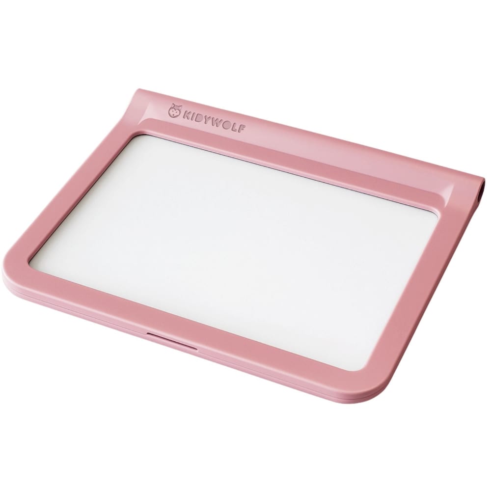 KIDYWOLF Kidydraw-Pro Fashion Licht-Zeichentisch ROSA PES - POLYESTER Kinder