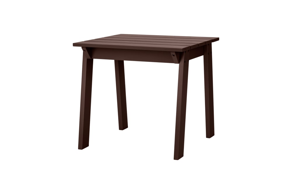 Noo.ma table de jardin en pin 79x77 cm - cocoa brown Noo.ma table de jardin en pin 79x77 cm - cocoa brown
