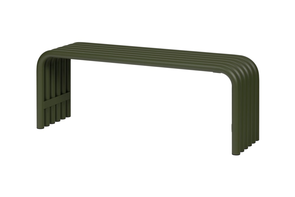 Noo.ma banc en acier