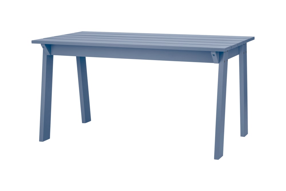 Noo.ma navo table de repas 140 x 77 cm bleu givré Noo.ma navo table de repas 140 x 77 cm bleu givré