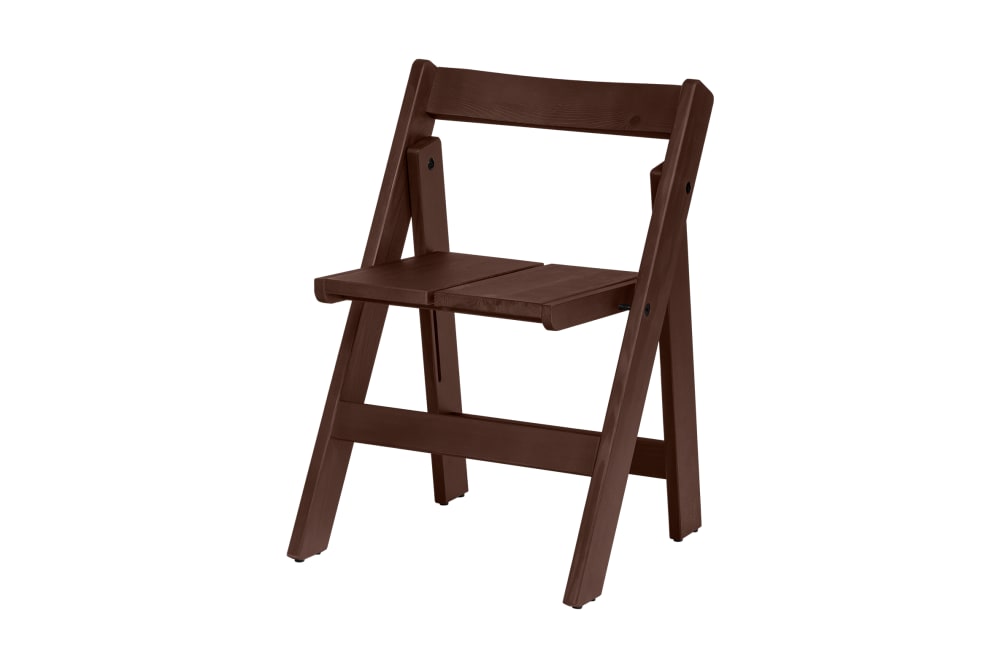 Noo.ma chaise pliante en pin cocoa brown 50x47x74 cm Noo.ma chaise pliante en pin cocoa brown 50x47x74 cm