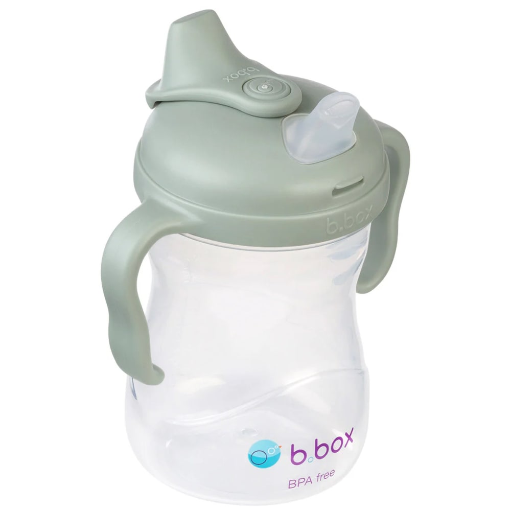 Tasse d'apprentissage bébé avec bec vert 15x12x8 cm