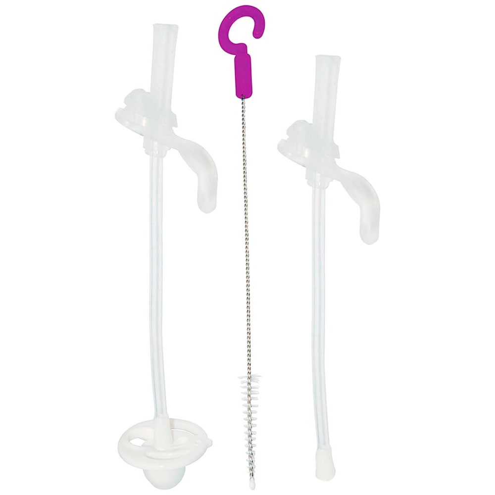 Pailles de rechange tasse d'apprentissage blanc 25x11x4 cm