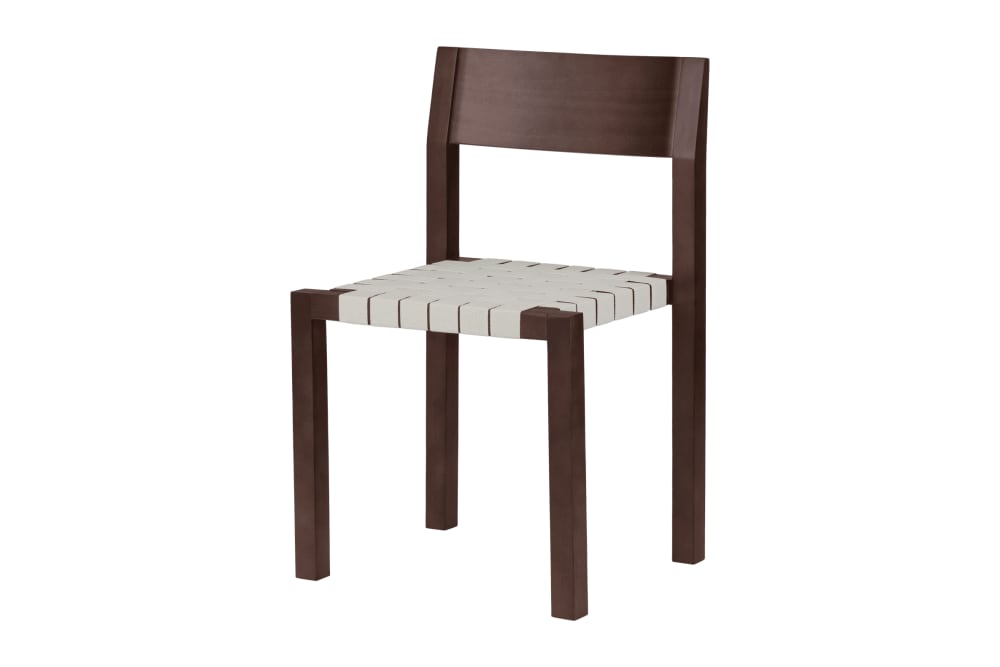Chaise toli noo.ma en hêtre massif cocoa brown Chaise toli noo.ma en hêtre massif cocoa brown
