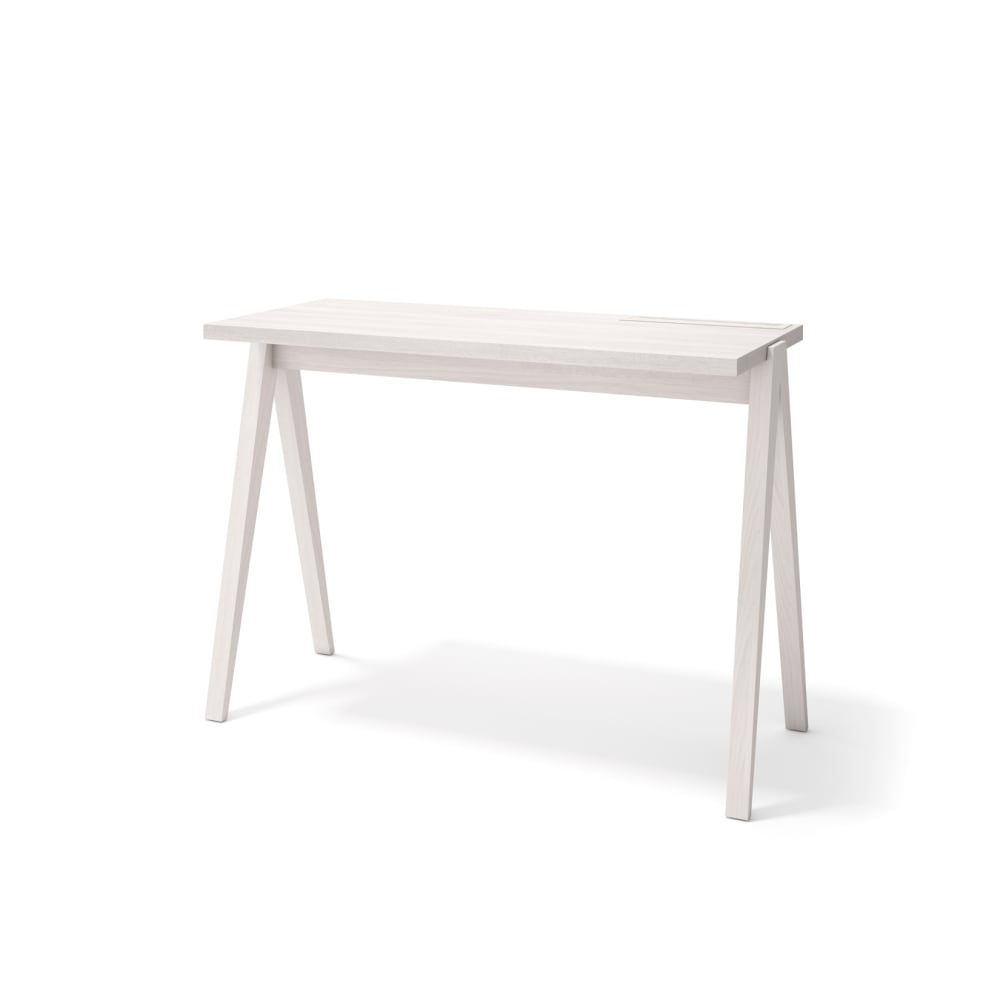 bureau en placard blanc