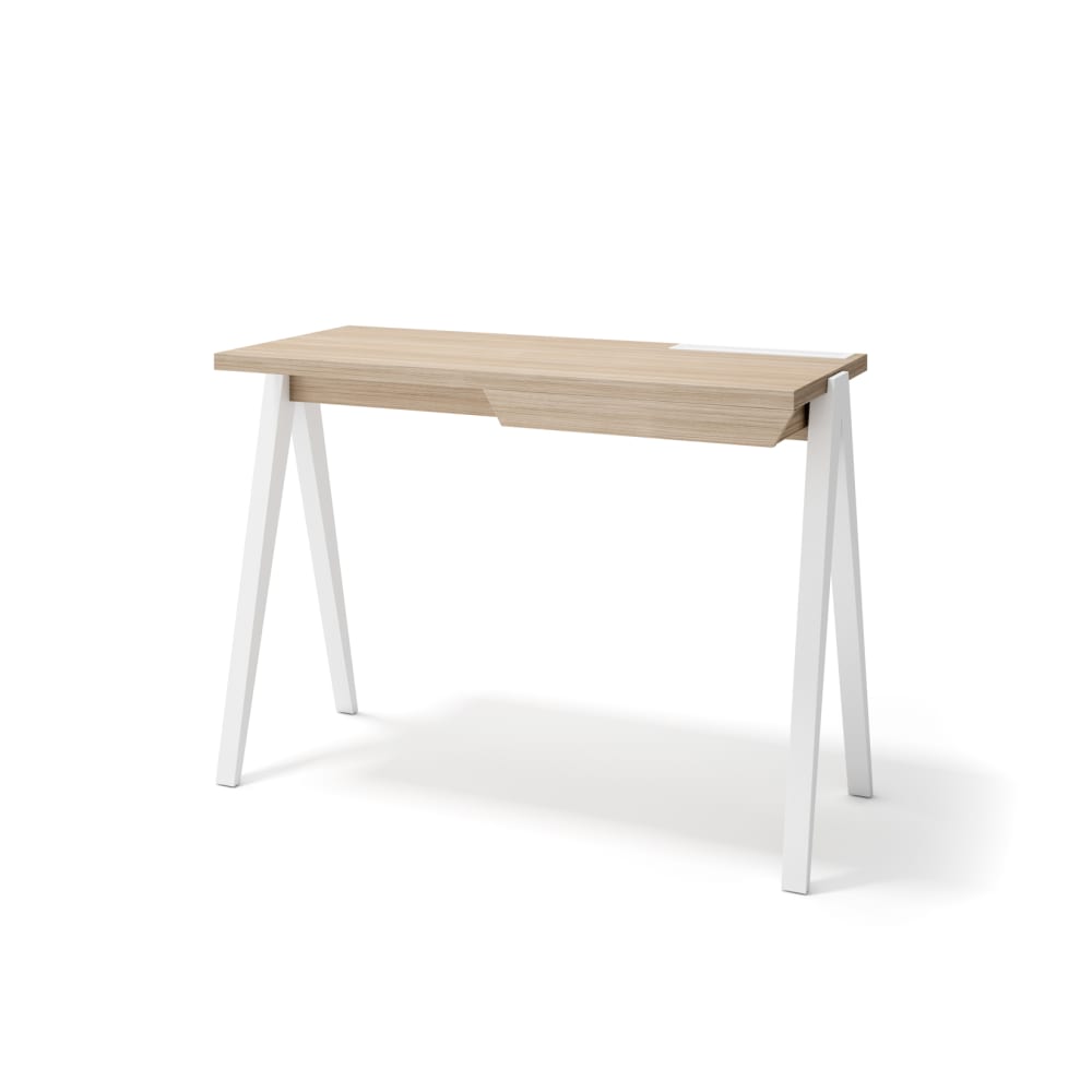 Bureau en hêtre et placard