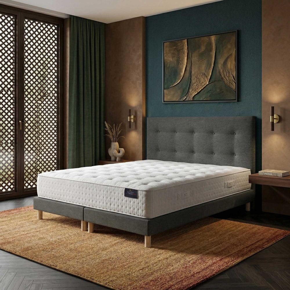 Matelas hybride ensachés mémoire de forme sommier tête de lit