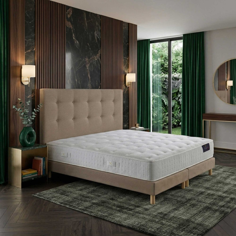Matelas hybride ensachés mémoire de forme sommier tête de lit