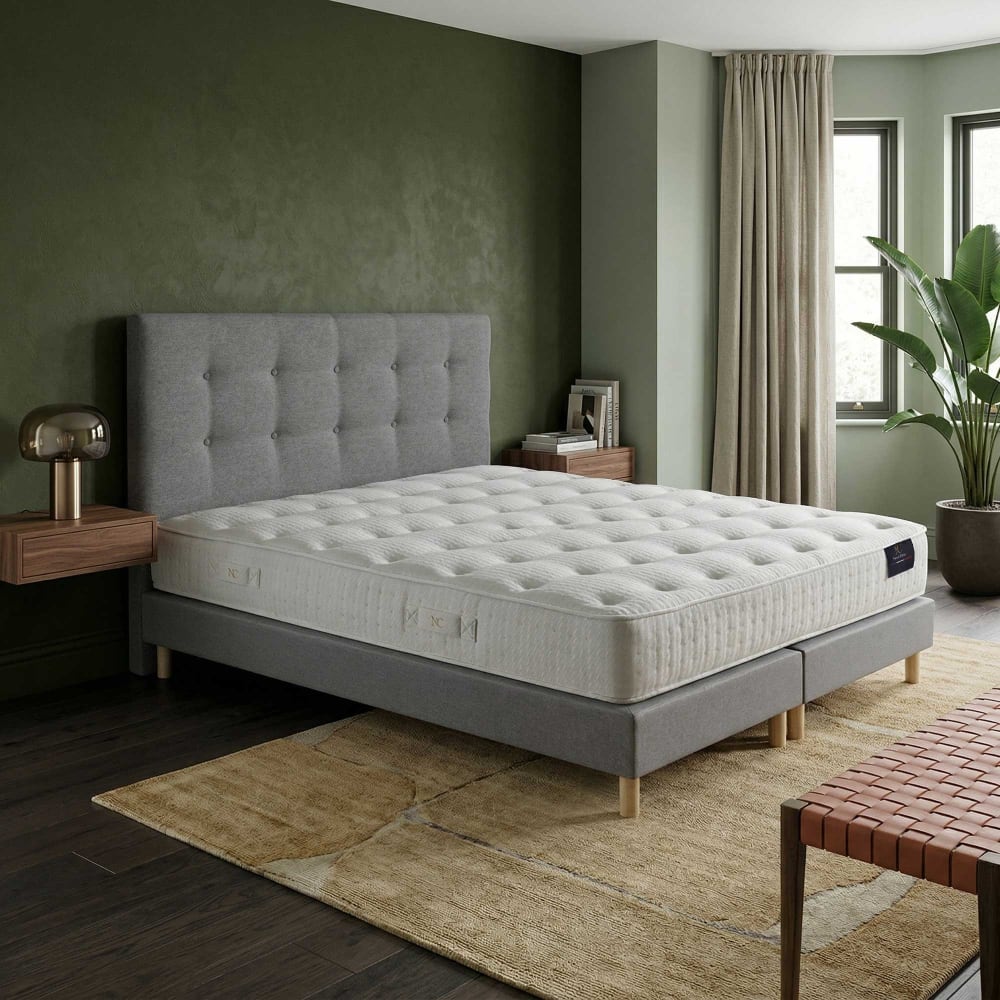 Matelas hybride ensachés mémoire de forme sommier tête de lit