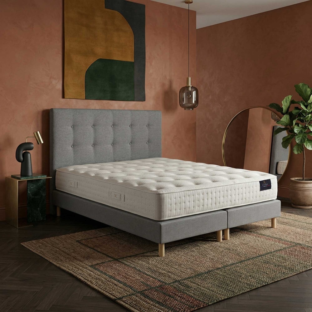 Matelas hybride ensachés mémoire de forme sommier tête de lit