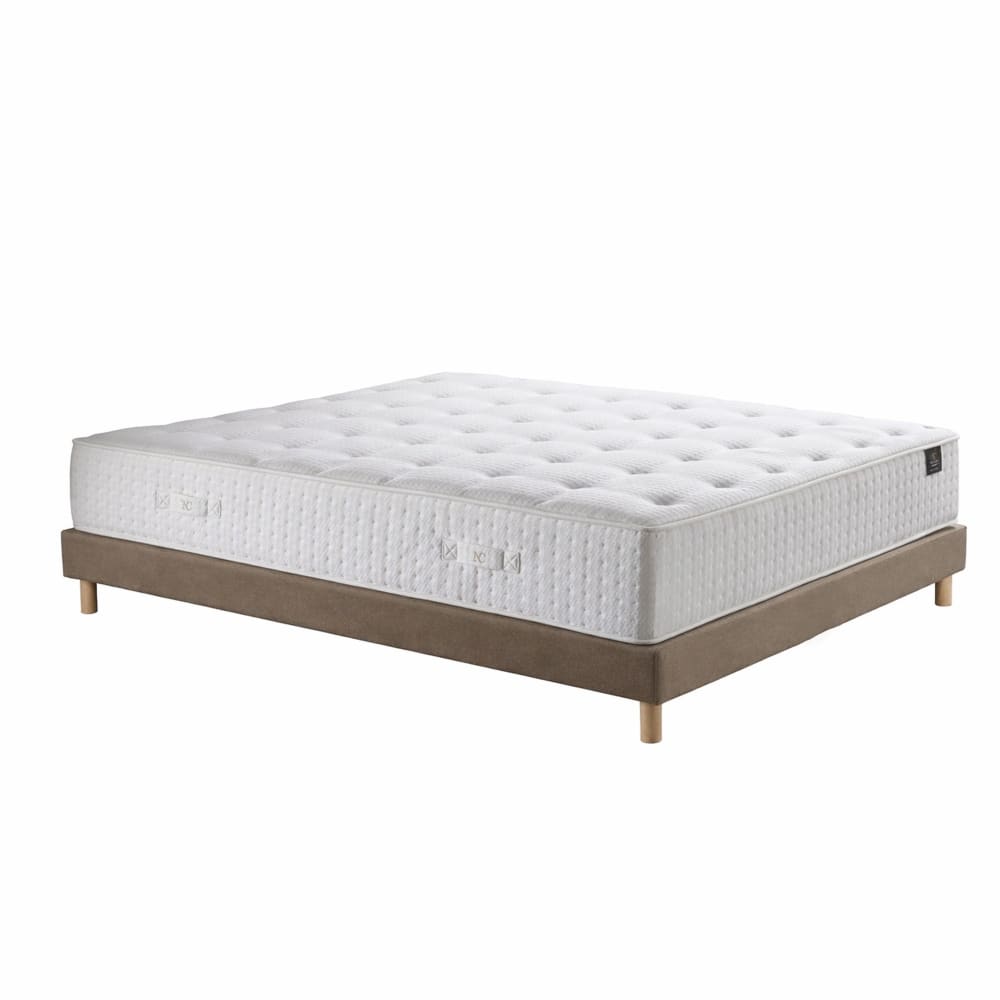 ensemble matelas mémoire - taupe