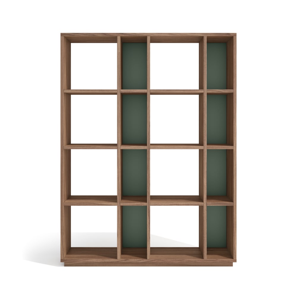 Étagère modulable 16 - noyer