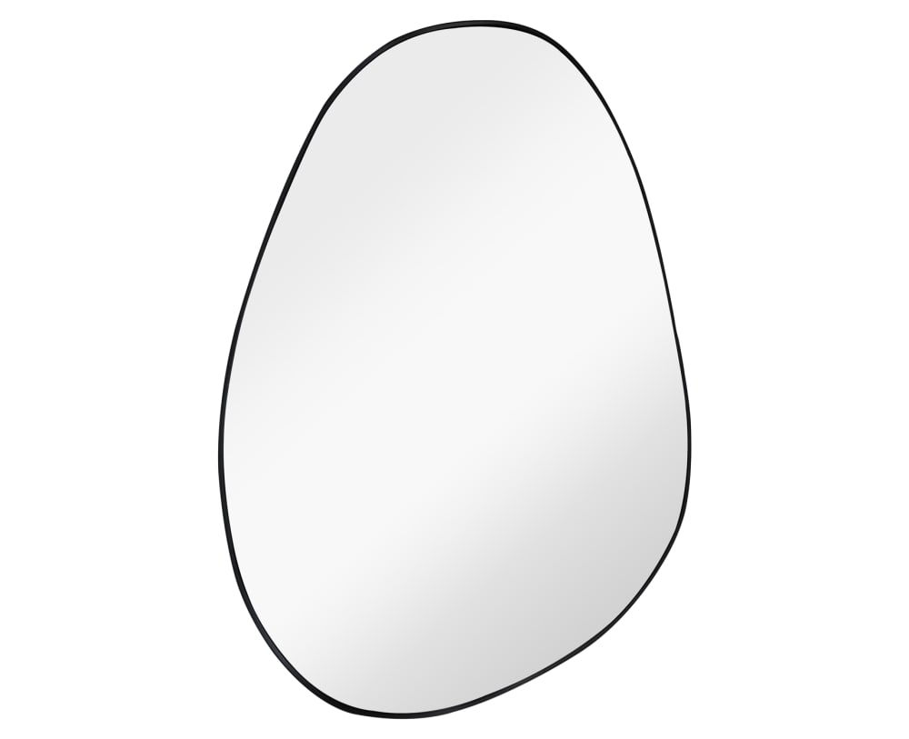 miroir organique en acier