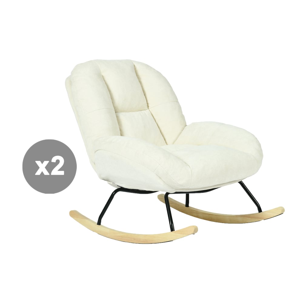 Lot de 2 fauteuils à